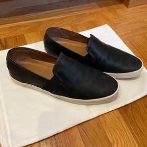 Frye Company Dylan 3479264-BLK SlipOn Sneakers Women's Shoes Black Leather 8.5